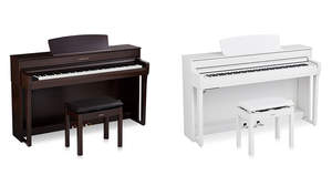ヤマハと島村楽器がコラボ、グランドピアノに近い弾き心地の電子ピアノ「SCLP-7450」「SCLP-7350」