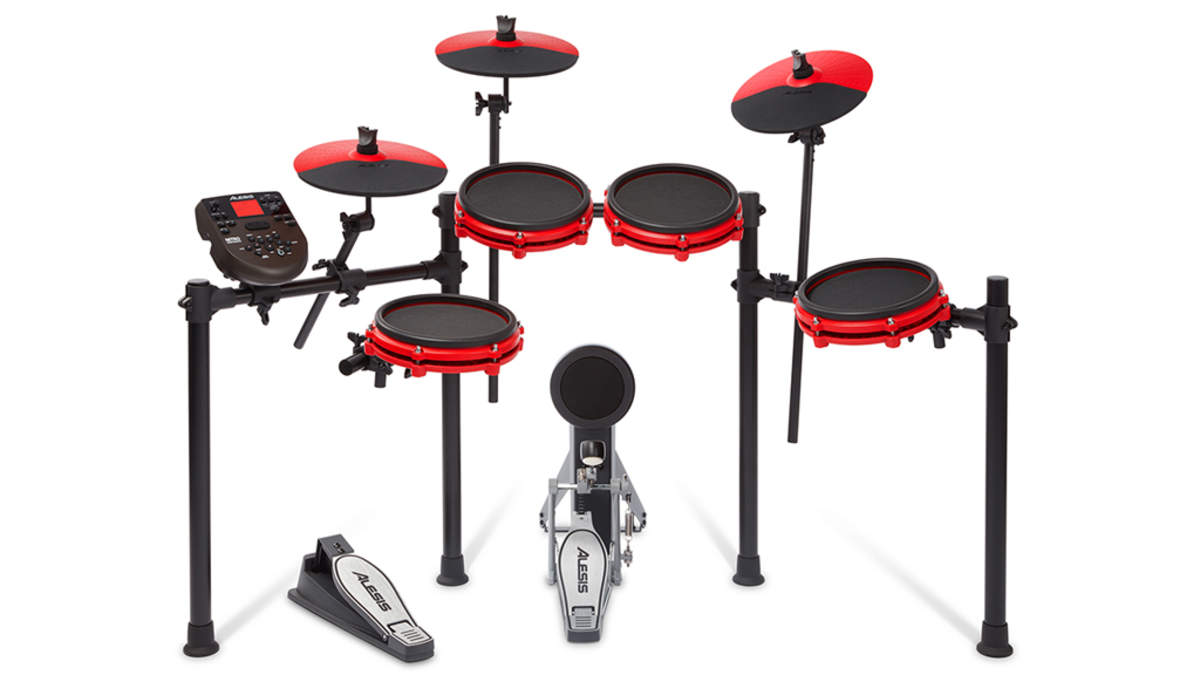 Alesis、8ピース・オールメッシュ電子ドラムキット「Nitro Mesh 