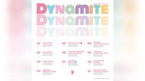 BTS、「Dynamite」プロモーションスケジュール公開。＜MTV VMA＞で初披露へ