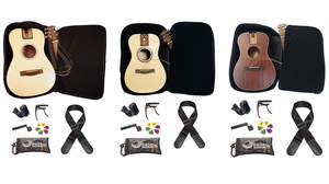 バックパックで運べる新発想のトラベルギター、Journeyトラベルバッグギターにビギナー向けスターターセット登場