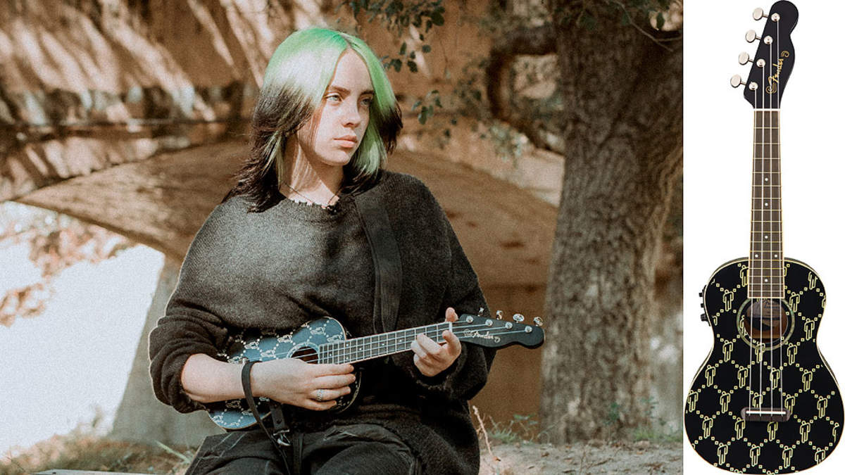 フェンダー、ビリー・アイリッシュのシグネイチャーウクレレ「Billie Eilish Signature Ukulele」を発売 | BARKS