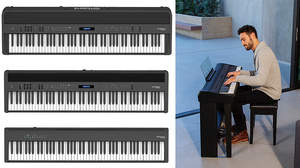 ローランド、スマートなデザインで人気のポータブル・ピアノがピアノ・サウンドをグレードアップ「FP-90X」「FP-60X」「FP-30X」登場