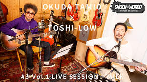 奥田民生 × TOSHI-LOW、ユニコーン「ミルク」を一発撮りライブセッション