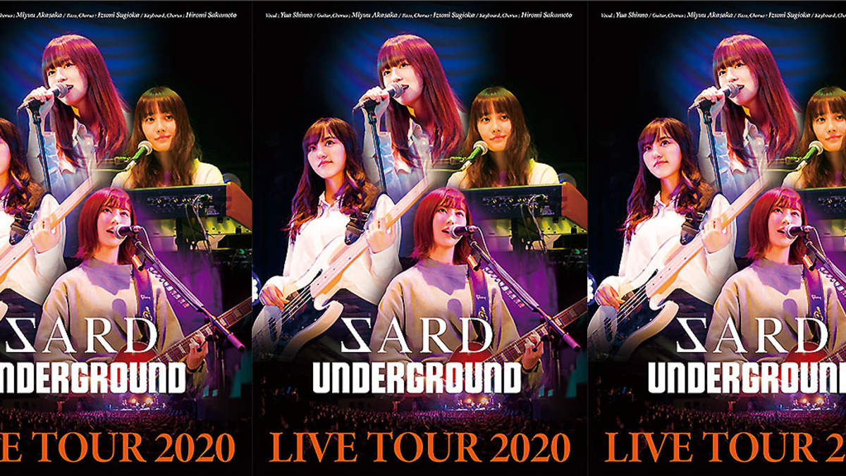 SARD UNDERGROUND、初LIVE Blu-rayに全20曲とメイキング | BARKS