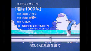 SUPER★DRAGON、90sセルアニメムードの「君は1000％」MV公開