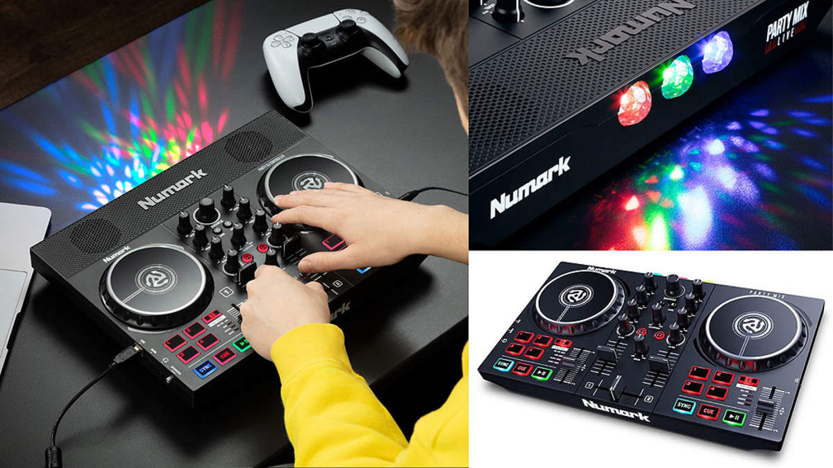いつでもパーティが始められる、LEDパーティライト搭載の低価格DJコントローラー「Party Mix II」＆「Party Mix Live」 |  BARKS