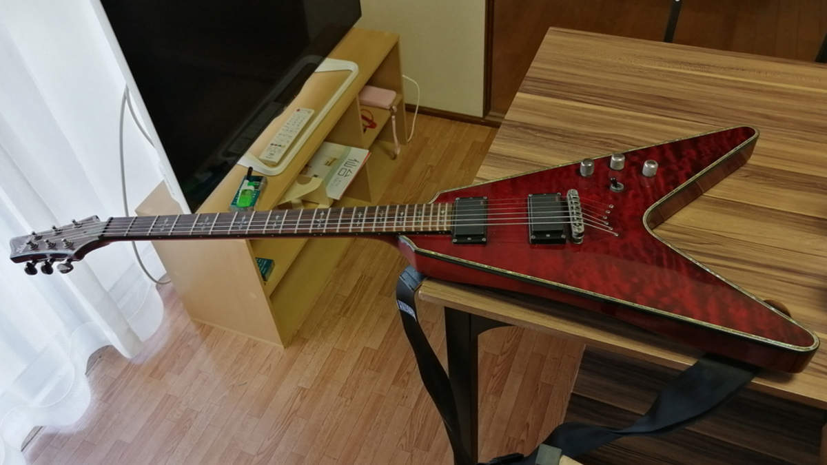 シェクターフライングv Schecter FLYING V AD-V1-HR - エレキギター