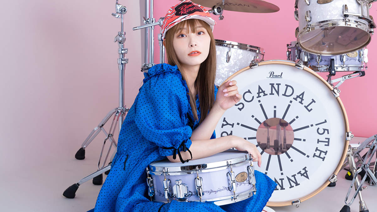 SCANDALのRINA、シグネチャーモデル受注開始「自分らしいスネアドラムが出来ました」 | BARKS