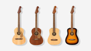 フェンダー、ミニサイズのアコースティックギター『CALIFORNIA MINI』シリーズ販売開始