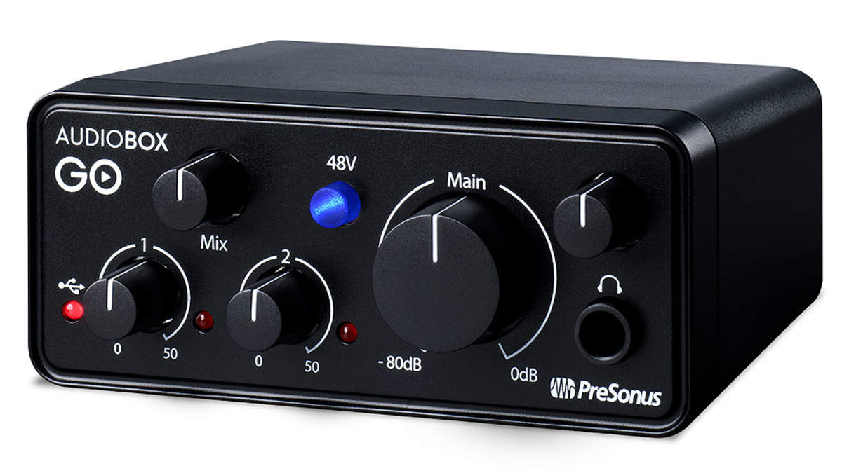 PreSonus AudioBox iTwo初心者セット マイクとヘッドホン付き+