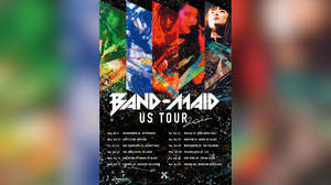 BAND-MAID、自身最大規模の全米ツアー開催決定