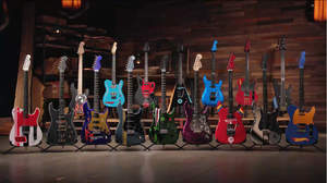 Fender Custom Shop、玩具メーカーMattelとコラボした『Hot Wheels ギターコレクション』を発表
