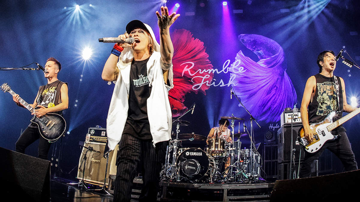 ライヴレポート】HYDE、TOTALFATを迎えた＜RUMBLE FISH＞名古屋初日