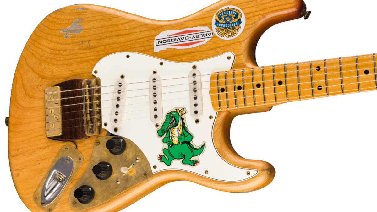 FENDER CUSTOM SHOP、ジェリー・ガルシアの愛機“ALLIGATOR”を忠実に再現したストラトを発売 | BARKS