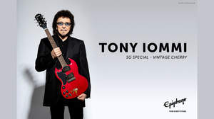 エピフォン、トニー・アイオミの最新シグネチャー・モデル『Tony Iommi SG Special』を発売