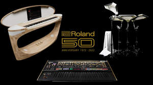 ローランド、創業50年記念コンセプト・モデルを特設ウェブページで公開