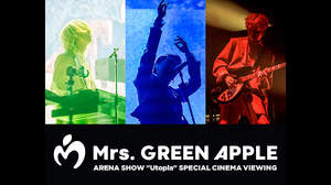 Mrs. GREEN APPLE、ライブ映像作品発売記念特別上映イベントで初の舞台挨拶