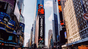 米津玄師、巨大看板・MVサイネージでニューヨークをジャック。グローバルストリーミング1億再生突破