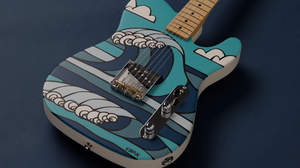 フェンダー、ハワイのサーフアーティスト“ヘザー・ブラウン”のオリジナルアートを纏ったスペシャルギター第2弾