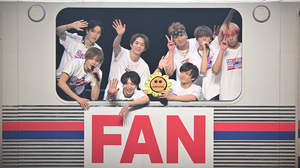 FANTASTICS、“電車”をコンセプトに全国ホールツアー＜FAN FAN STEP＞完走