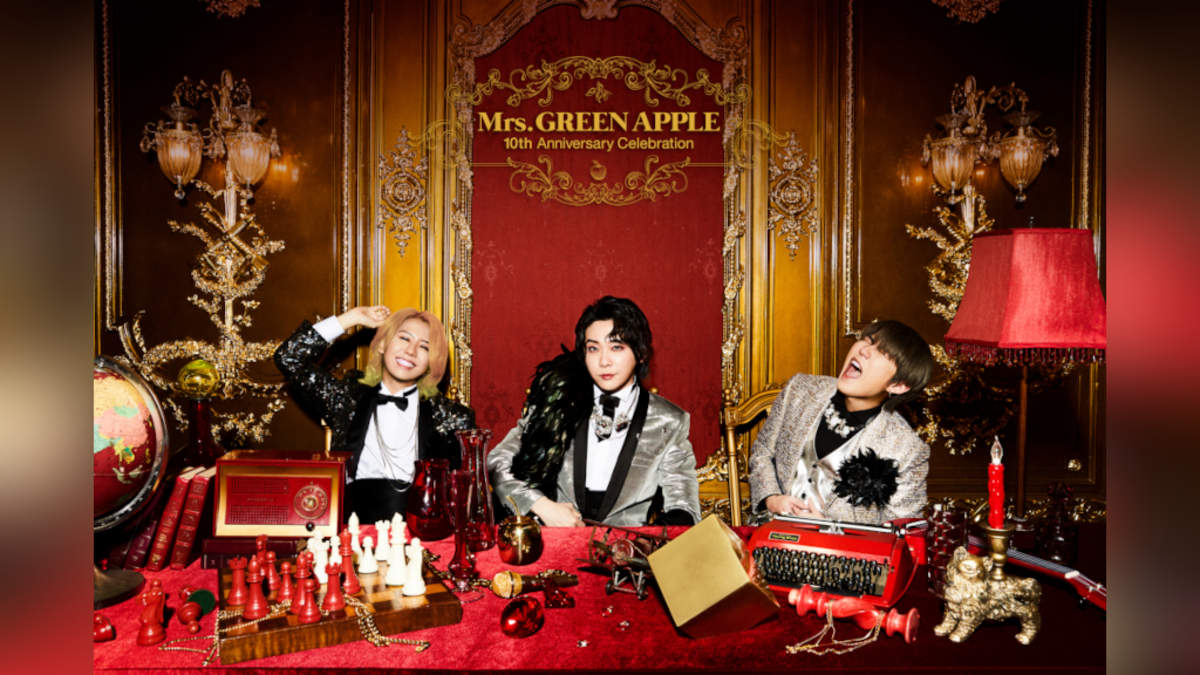 Mrs. GREEN APPLE、10周年記念サイト開設。対バンライブ出演者も発表