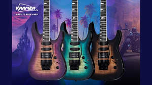 クレイマー、伝説的ギターヒーローが愛用したギターを再現した“オリジナル・コレクション”に最新モデルが追加
