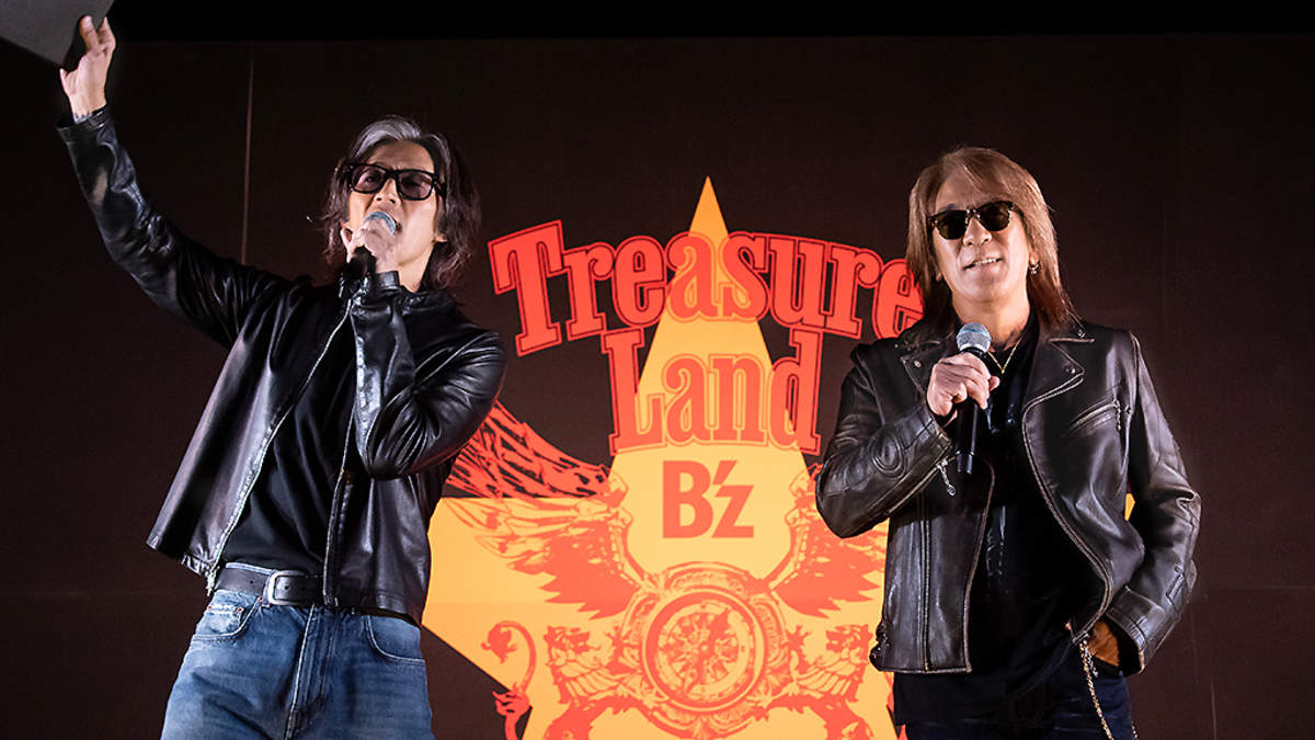 レポート】B'z、＜Treasure Land 2023＞開幕「ここに集まってくれて