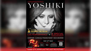 YOSHIKI、米グラミーミュージアムで世界規模の発表
