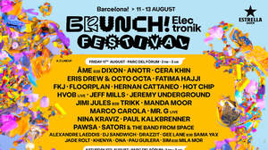 ＜Brunch! Electronik Festival 2023＞、スペイン・バルセロナで8月開催