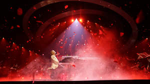 「音楽で愛を届けていきたい」YOSHIKIが『THE MUSIC DAY』で特別ステージ、歌声も披露