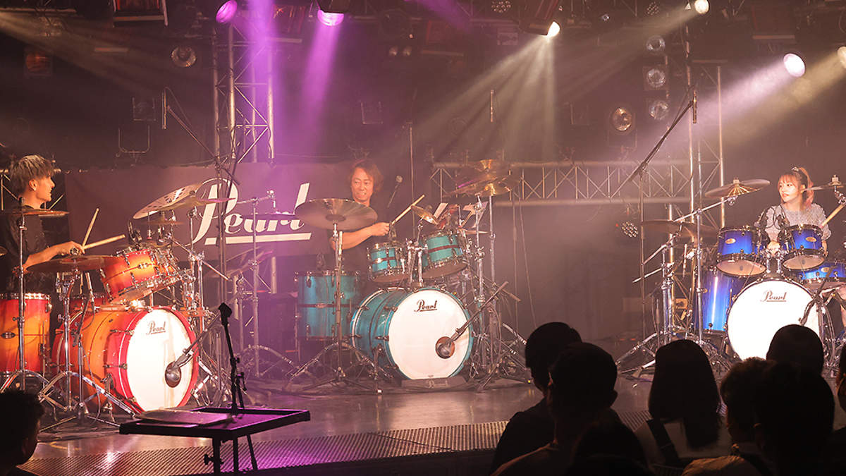 レポート】Pearl Drums、ハイエンドドラムス発表イベントで鶴谷智生