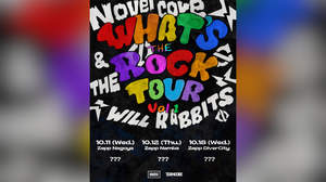 Novel Core、3都市を周る初の対バンツアー＜WHAT'S THE ROCK TOUR vol.1＞決定