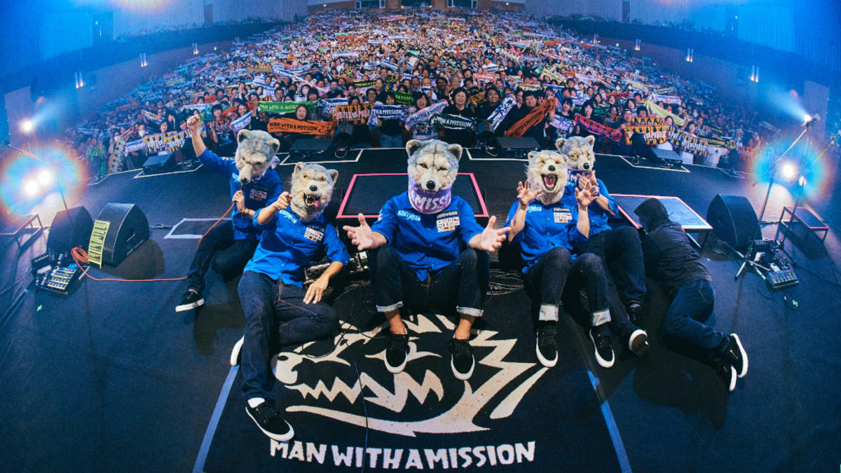 MAN WITH A MISSION、＜WOLVES ON PARADE＞国内ホール編を終え“ASIA
