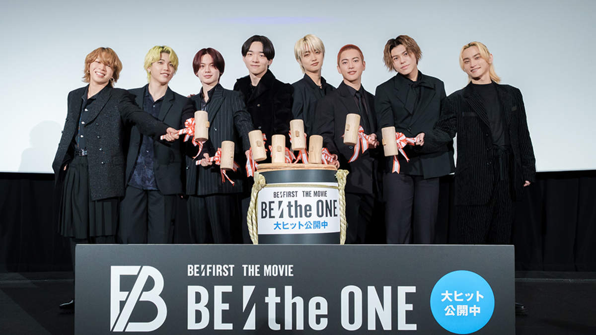 【イベントレポート】BE:FIRST、映画『BE:the ONE』大ヒット御礼イベントにSKY-HIも登壇「喋っていて泣きそうです」 | BARKS