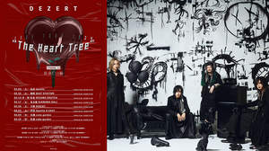 DEZERT、全国ツアー＜The Heart Tree＞を2024年2月より開催