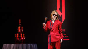 YOSHIKI、シャンパーニュ・ロゼ発表記者会見で心境「僕の人生は自分だけの人生ではない。人のためにもやることはしっかりやっていく」