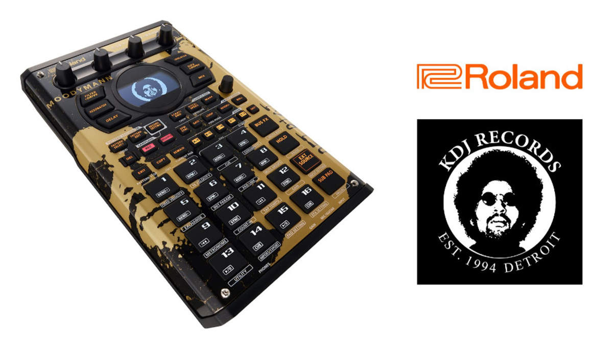 ローランド、KDJ Recordsとのコラボによるサンプラー「SP-404MKII」の限定モデルを発売 | BARKS