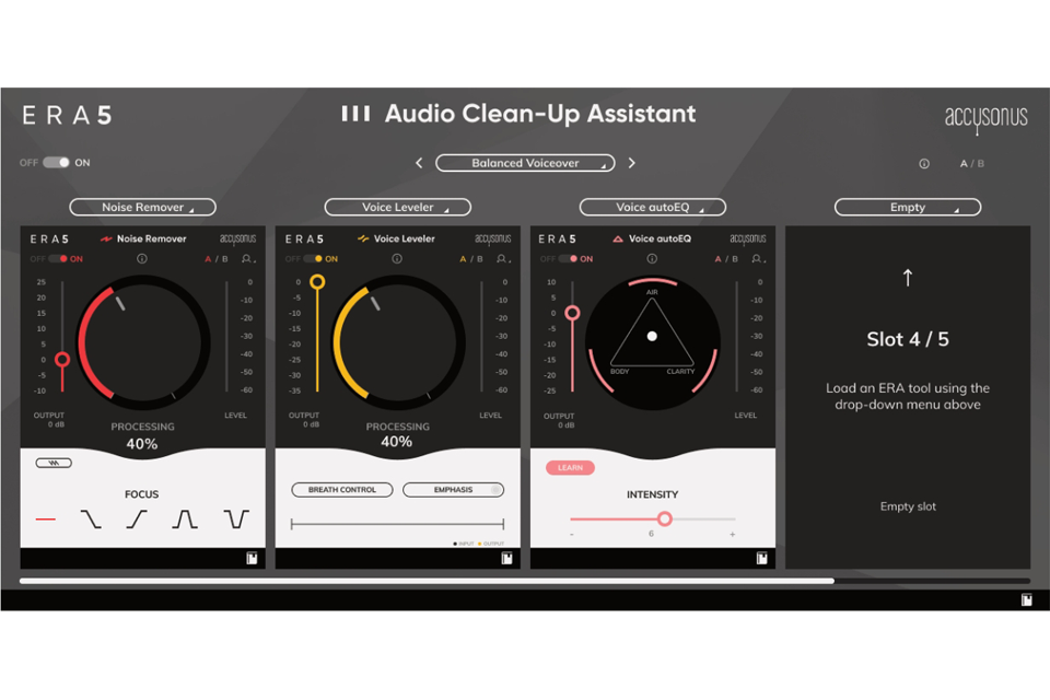 ACCUSONUS『ERA 5 BUNDLE STANDARD』